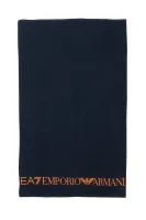 Towel EA7 	sötét kék	